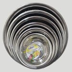 ابکش استیل یونیک 6پارچه برند یونیک حک شده زده زنگ و سیاه شدن