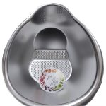 ابکش استیل برنج شوی و میوه شوی برند یونیکاهنربا نگیر رنگ کاملا ثابت ضد زنگ و سیاه شدن