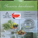 ابکش استیل  6 پارچه کیفیت عالی و درجه یک اهنربا نگیر ضد زنگ و سیاه شدن - Image 2