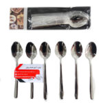 قاشق مربا خوری استیل برند یونیک طرح دنا (ایینه ای )اهنربا نگیر کیفیت عالی