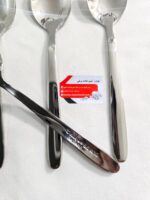 قاشق مربا خوری استیل برند یونیک طرح دنا (ایینه ای )اهنربا نگیر کیفیت عالی - Image 2